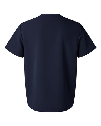 Jaanuu M10001 - Men's Holmes Everyday 1-Pocket Scrub V-Neck Top - Midnight Navy