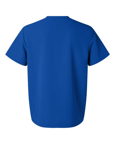 Jaanuu M10001 - Men's Holmes Everyday 1-Pocket Scrub V-Neck Top - Royal Blue