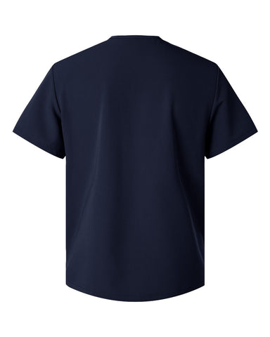 Jaanuu M10002 - Men's Platt 3-Pocket Scrub V-Neck Top - Midnight Navy