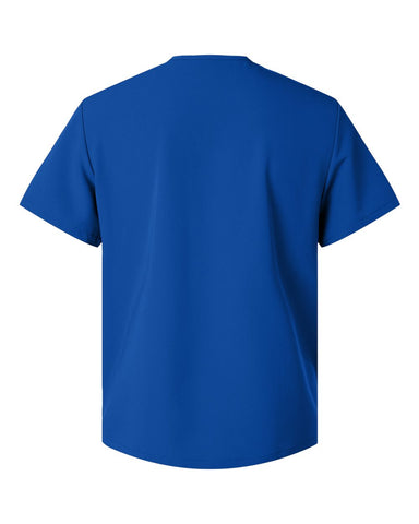 Jaanuu M10002 - Men's Platt 3-Pocket Scrub V-Neck Top - Royal Blue