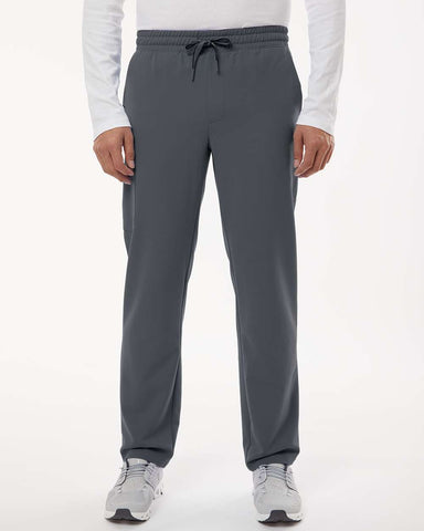 Jaanuu M20001 - Men's Rhodes Everyday Straight-Leg Scrub Pants - Carbon Grey
