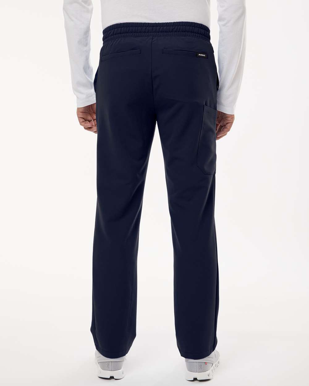 Jaanuu M20001 - Men's Rhodes Everyday Straight-Leg Scrub Pants - Midnight Navy