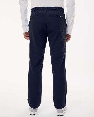 Jaanuu M20001 - Men's Rhodes Everyday Straight-Leg Scrub Pants - Midnight Navy