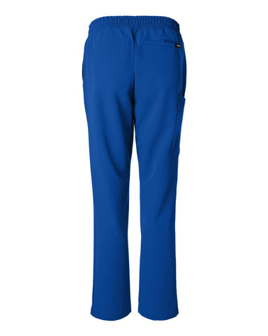 Jaanuu M20001 - Men's Rhodes Everyday Straight-Leg Scrub Pants - Royal Blue