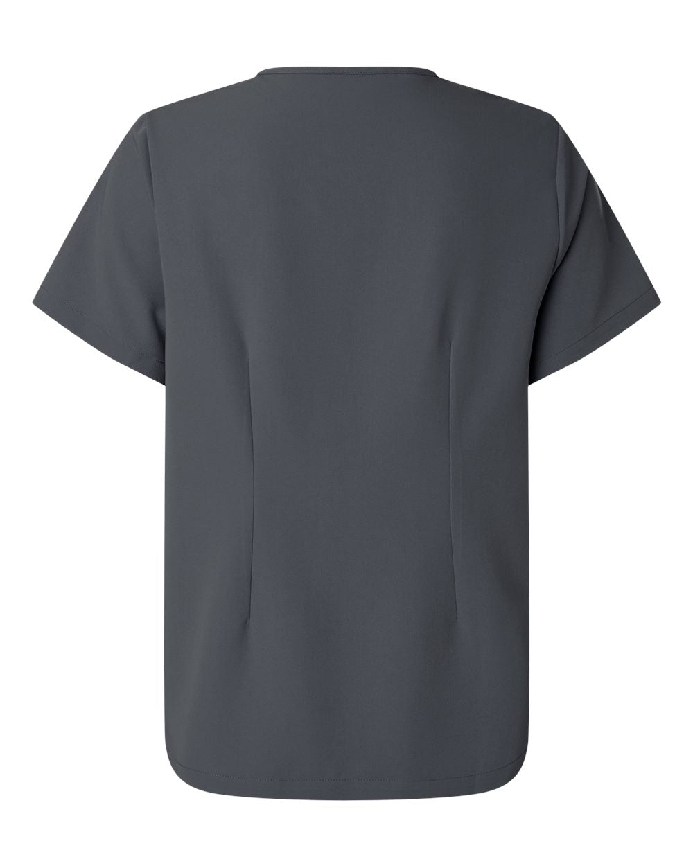 Jaanuu W10001 - Women's Rhena Essential 3-Pocket Scrub V-Neck Top - Carbon Grey