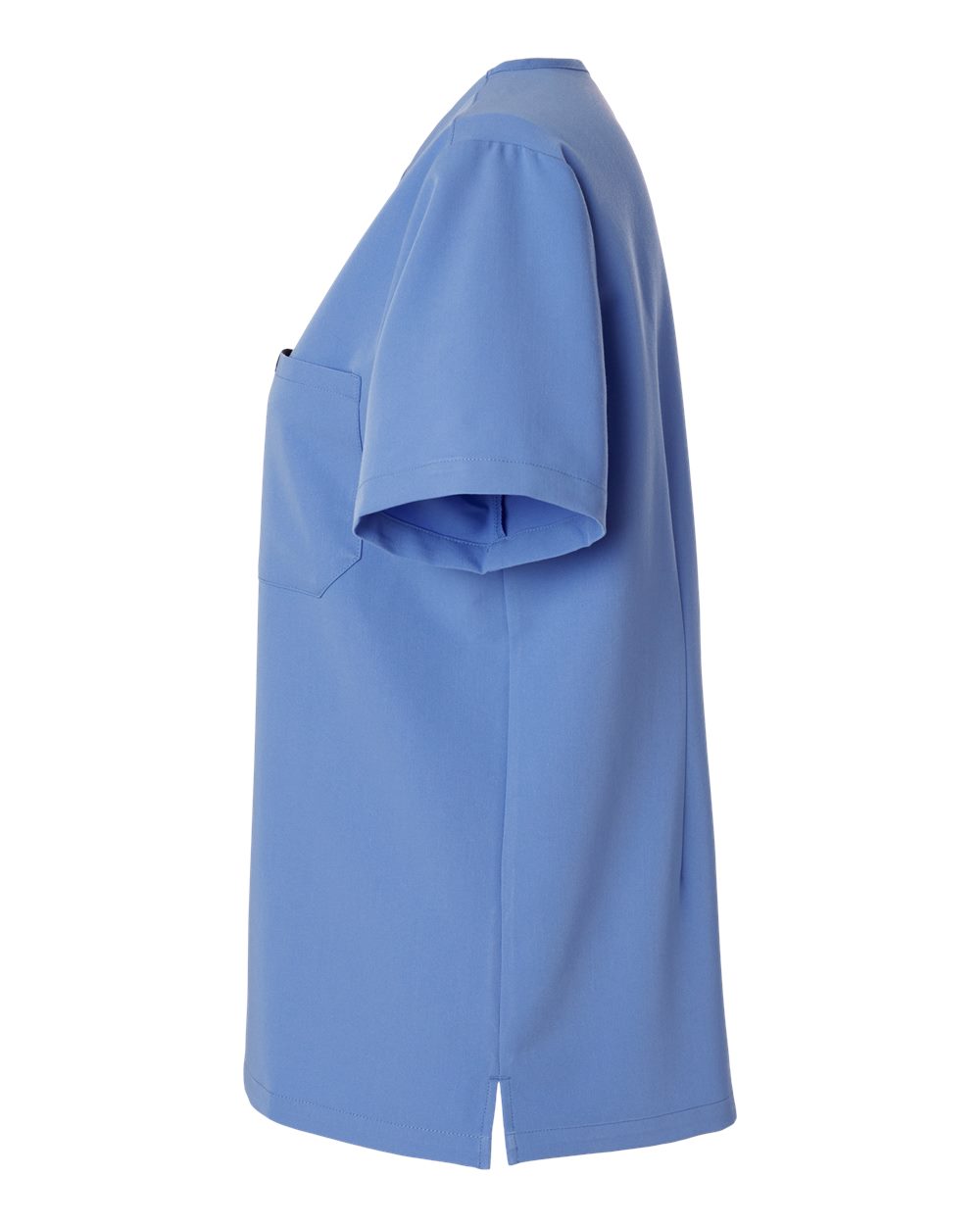 Jaanuu W10001 - Women's Rhena Essential 3-Pocket Scrub V-Neck Top - Ceil Blue