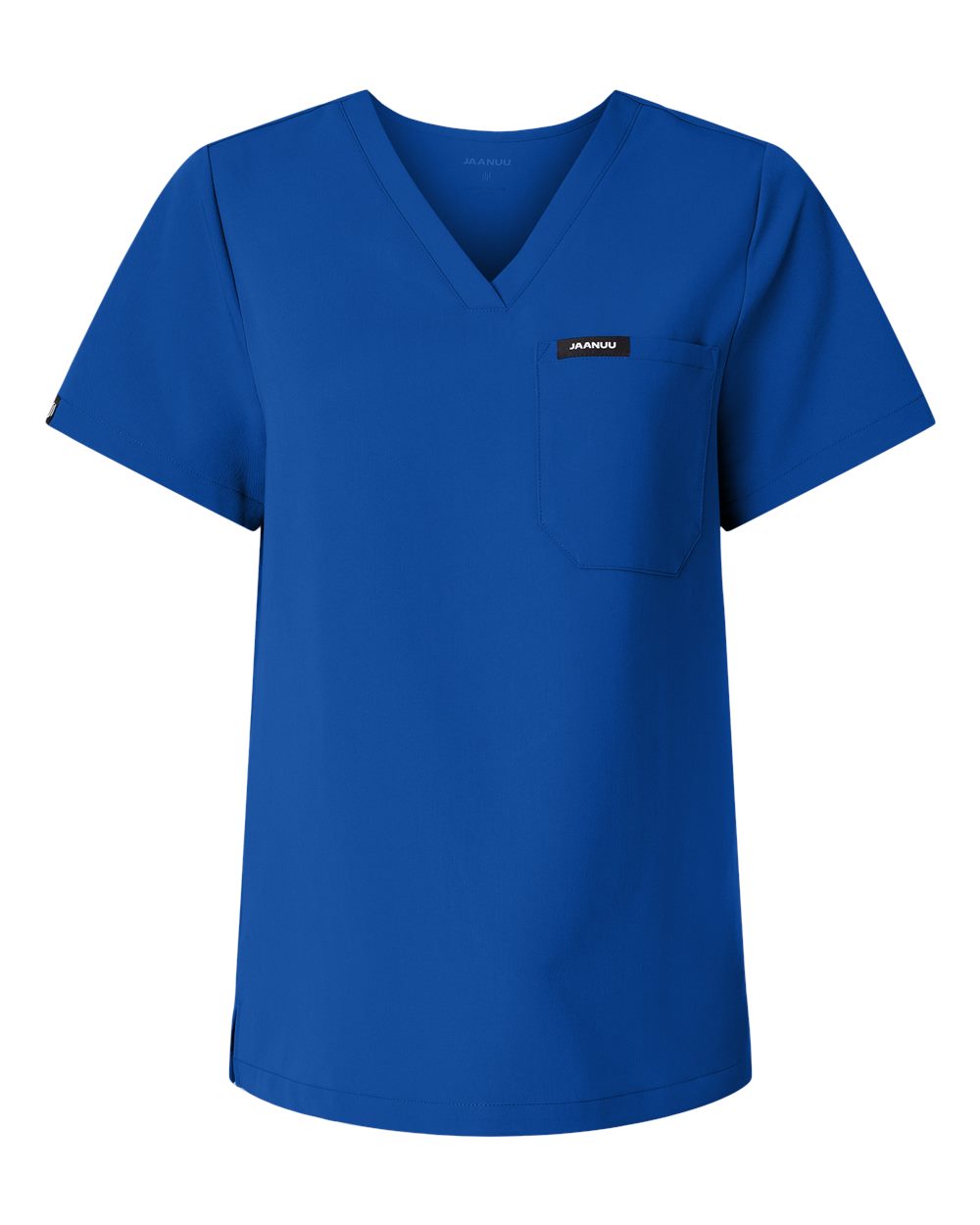 Jaanuu W10001 - Women's Rhena Essential 3-Pocket Scrub V-Neck Top - Royal Blue
