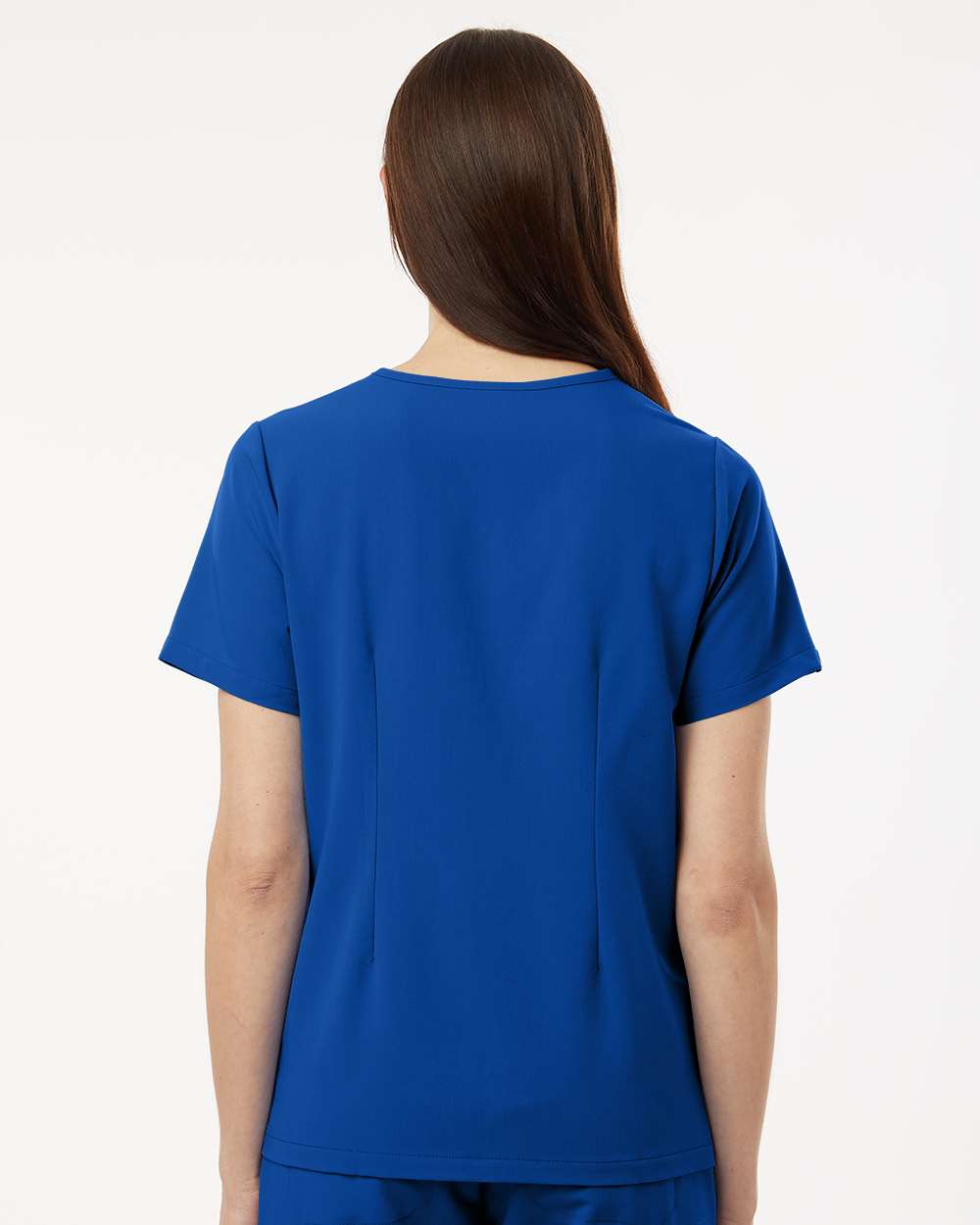 Jaanuu W10001 - Women's Rhena Essential 3-Pocket Scrub V-Neck Top - Royal Blue