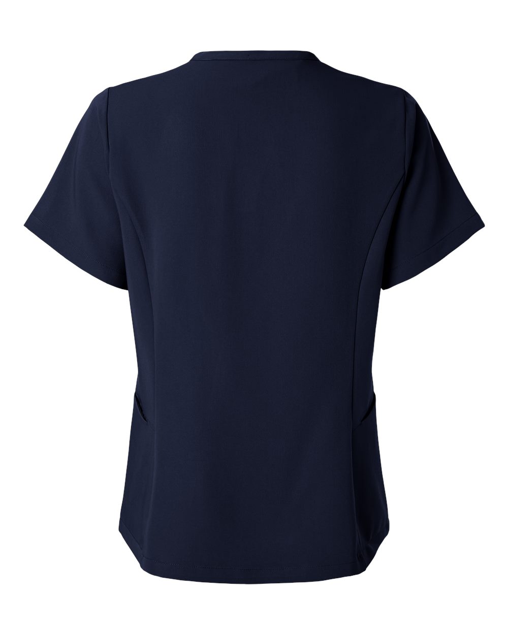 Jaanuu W10003 - Women's Calix Fit & Flare Scrub V-Neck Top - Midnight Navy