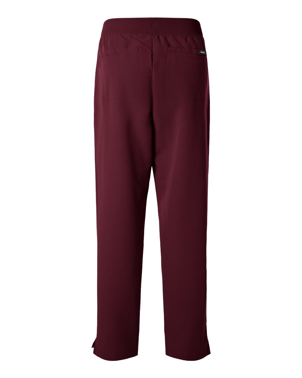 Jaanuu W20001 - Women's Xenos Essential Knit-Waist Scrub Pants - Burgundy