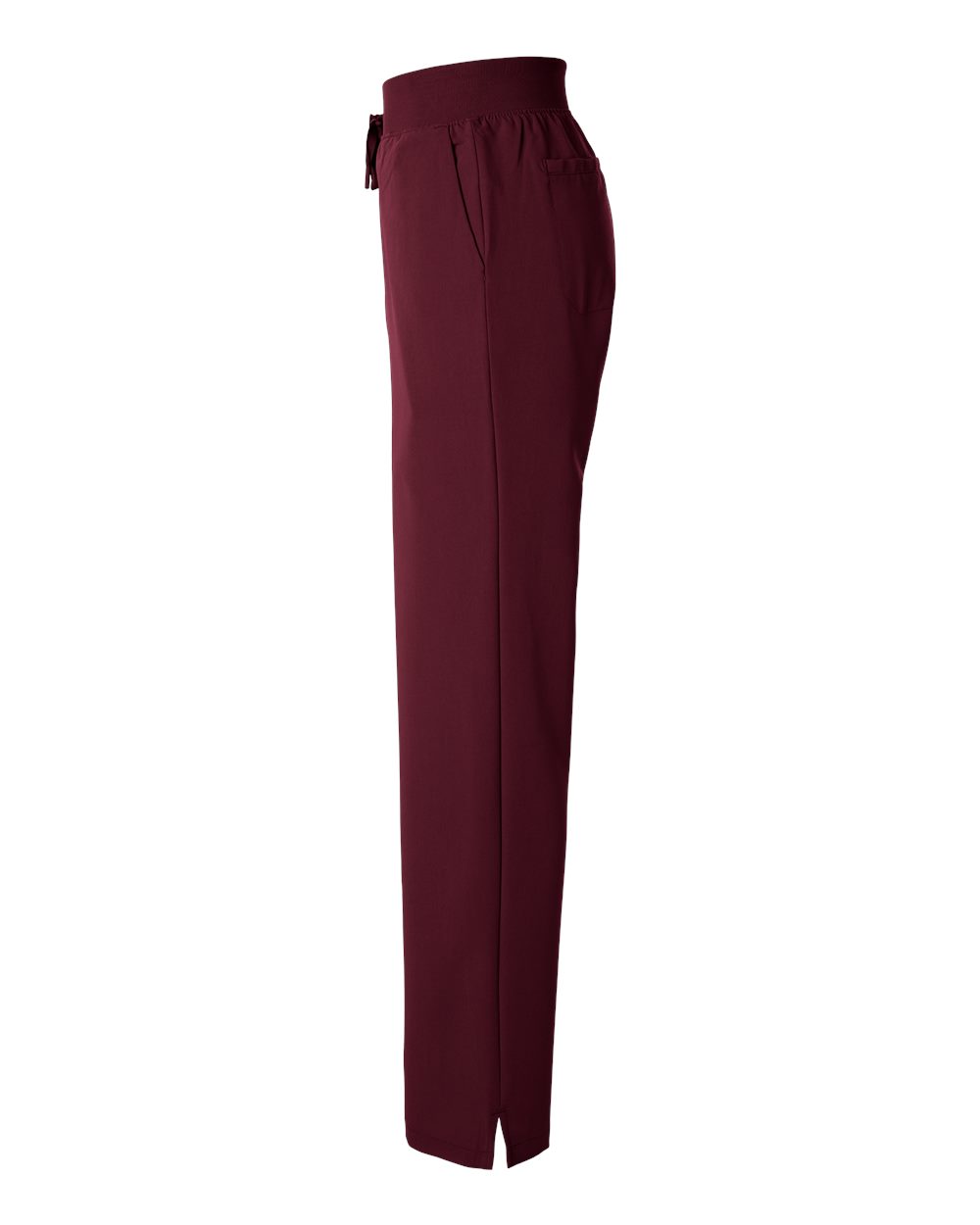 Jaanuu W20001 - Women's Xenos Essential Knit-Waist Scrub Pants - Burgundy
