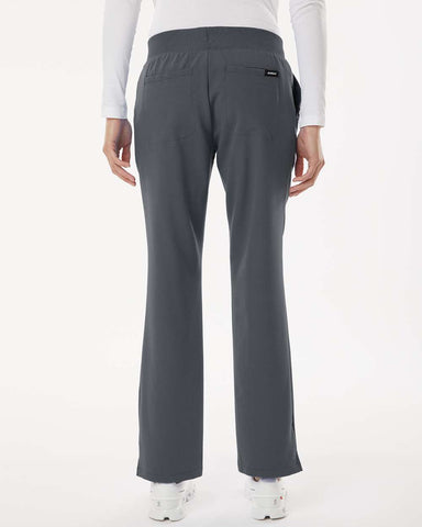 Jaanuu W20001 - Women's Xenos Essential Knit-Waist Scrub Pants - Carbon Grey