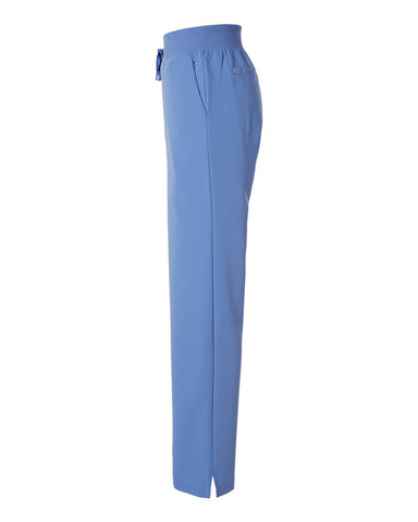 Jaanuu W20001 - Women's Xenos Essential Knit-Waist Scrub Pants - Ceil Blue