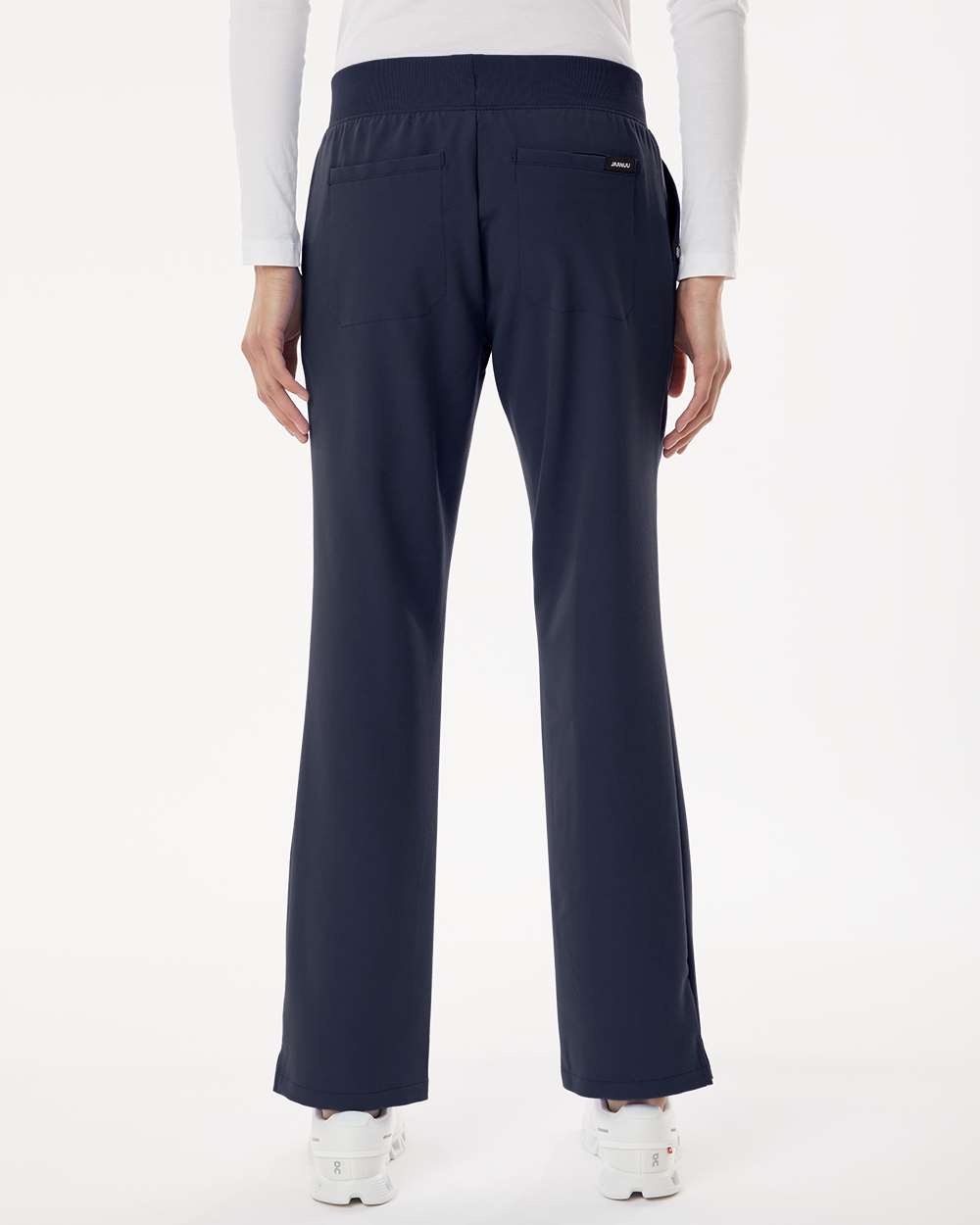 Jaanuu W20001 - Women's Xenos Essential Knit-Waist Scrub Pants - Midnight Navy