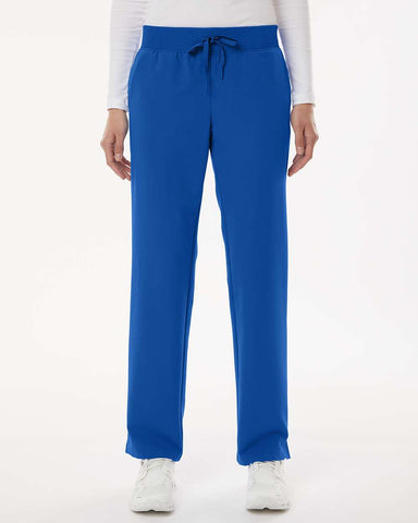 Jaanuu W20001 - Women's Xenos Essential Knit-Waist Scrub Pants - Royal Blue