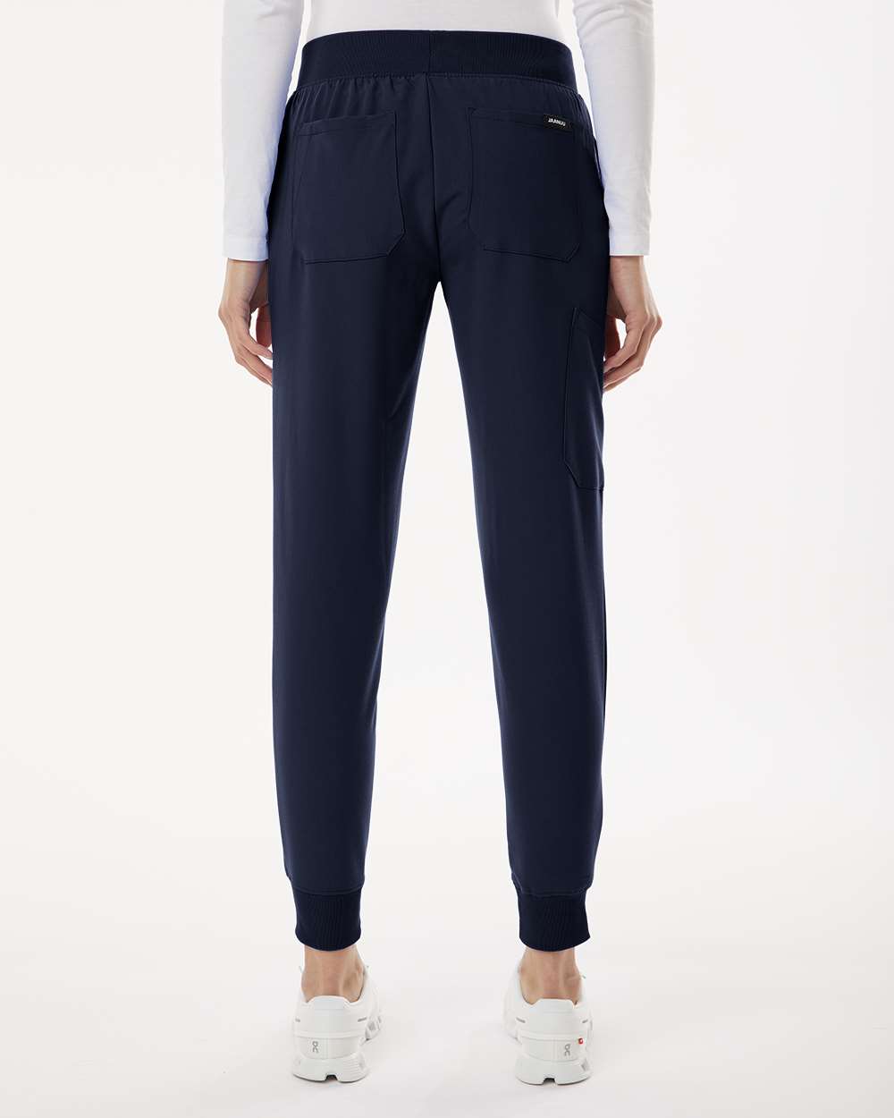 Jaanuu W20003 - Women's Silex Knit-Waist Scrub Joggers - Midnight Navy
