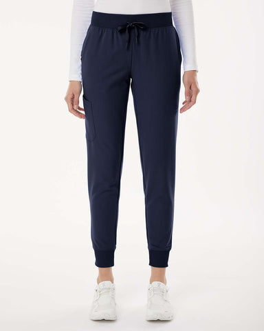 Jaanuu W20003 - Women's Silex Knit-Waist Scrub Joggers - Midnight Navy