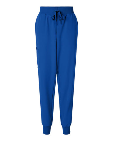 Jaanuu W20003 - Women's Silex Knit-Waist Scrub Joggers - Royal Blue