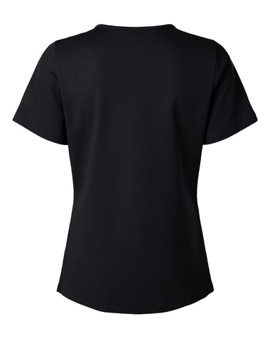 Jaanuu W30003 - Women's Cesi UltraSOFT™ Scrub V-Neck Top - Black