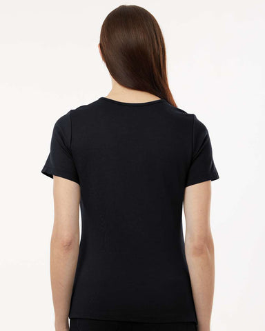 Jaanuu W30003 - Women's Cesi UltraSOFT™ Scrub V-Neck Top - Black