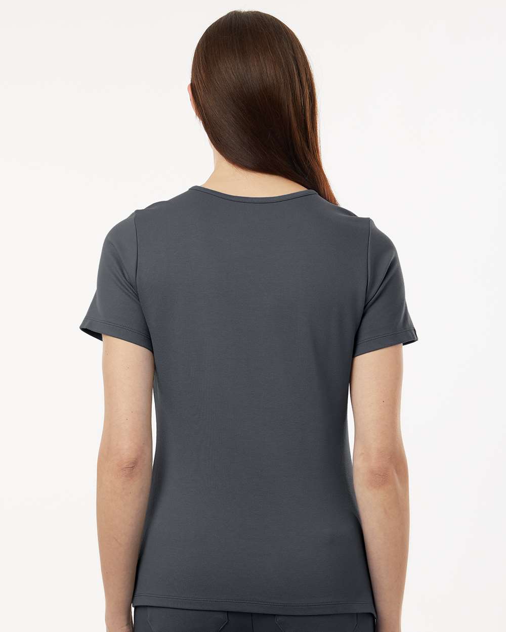 Jaanuu W30003 - Women's Cesi UltraSOFT™ Scrub V-Neck Top - Carbon Grey