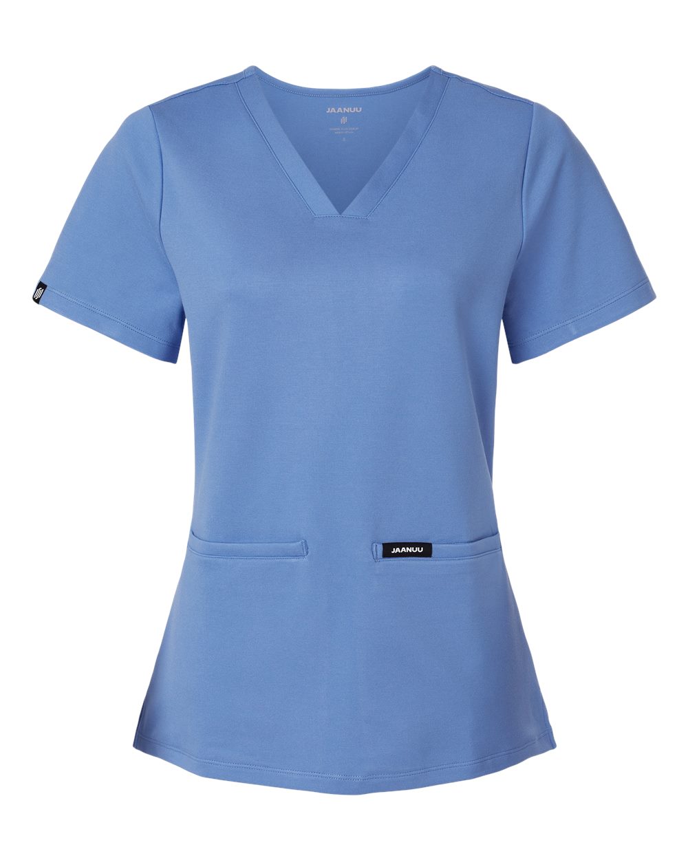 Jaanuu W30003 - Women's Cesi UltraSOFT™ Scrub V-Neck Top - Ceil Blue