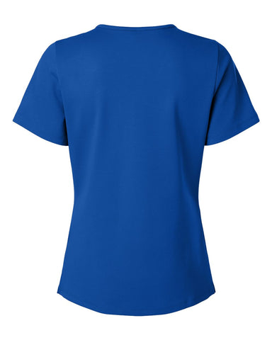 Jaanuu W30003 - Women's Cesi UltraSOFT™ Scrub V-Neck Top - Royal Blue