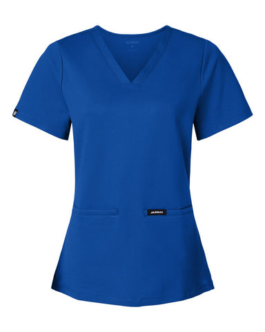 Jaanuu W30003 - Women's Cesi UltraSOFT™ Scrub V-Neck Top - Royal Blue
