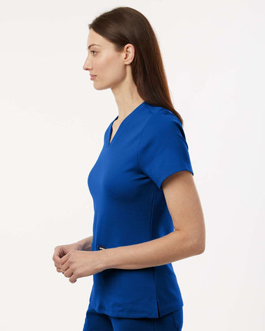 Jaanuu W30003 - Women's Cesi UltraSOFT™ Scrub V-Neck Top - Royal Blue