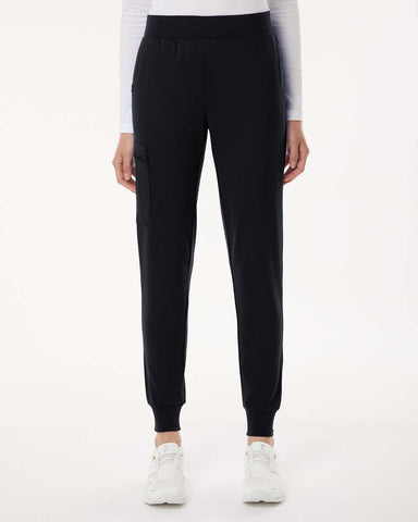 Jaanuu W40001 - Women's Rubi UltraSOFT™ Scrub Joggers - Black