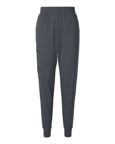 Jaanuu W40001 - Women's Rubi UltraSOFT™ Scrub Joggers - Carbon Grey