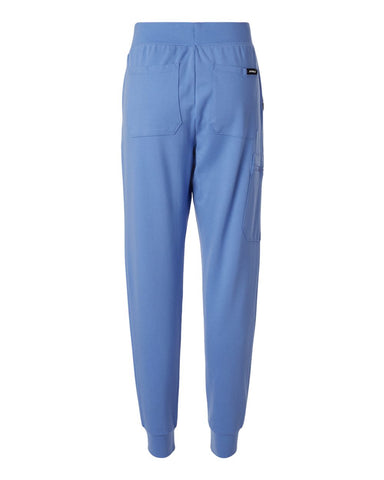 Jaanuu W40001 - Women's Rubi UltraSOFT™ Scrub Joggers - Ceil Blue