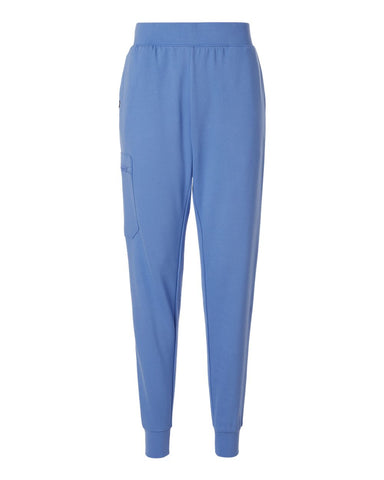 Jaanuu W40001 - Women's Rubi UltraSOFT™ Scrub Joggers - Ceil Blue