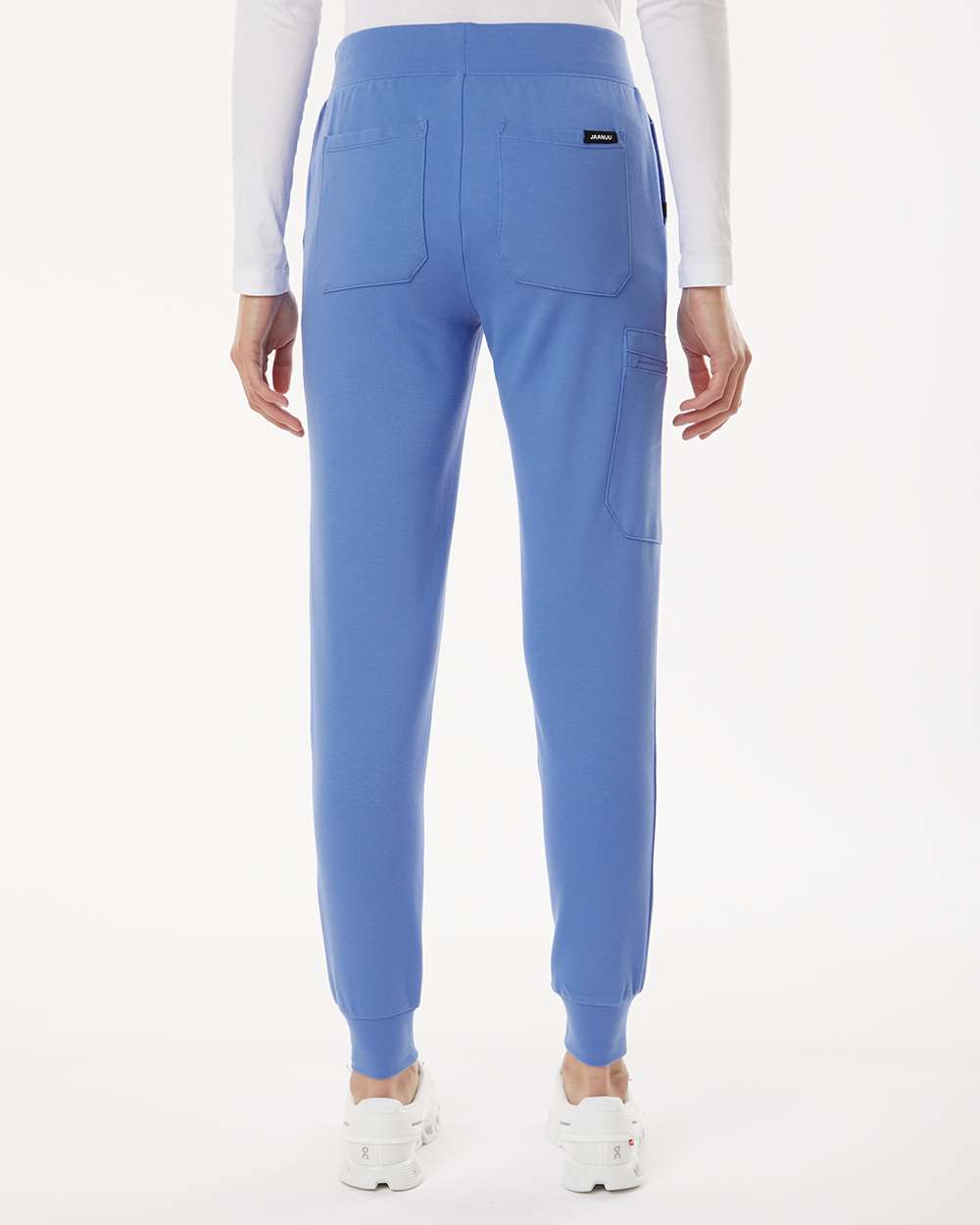 Jaanuu W40001 - Women's Rubi UltraSOFT™ Scrub Joggers - Ceil Blue