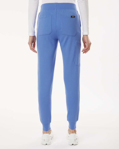 Jaanuu W40001 - Women's Rubi UltraSOFT™ Scrub Joggers - Ceil Blue