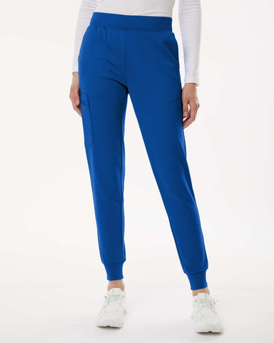 Jaanuu W40001 - Women's Rubi UltraSOFT™ Scrub Joggers - Royal Blue