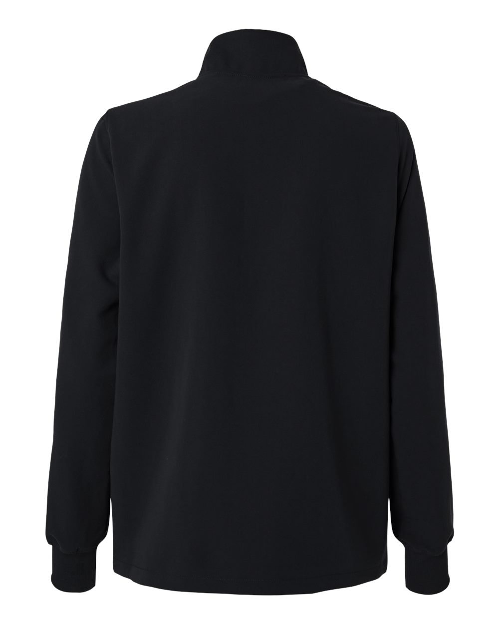 Jaanuu W60001 - Women's Ceri Essential Full-Zip 6-Pocket Scrub Jacket - Black