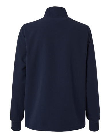 Jaanuu W60001 - Women's Ceri Essential Full-Zip 6-Pocket Scrub Jacket - Midnight Navy