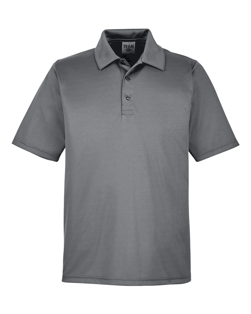 Team 365 TT51 - Men's Zone Performance Polo - Sport Graphite - Front