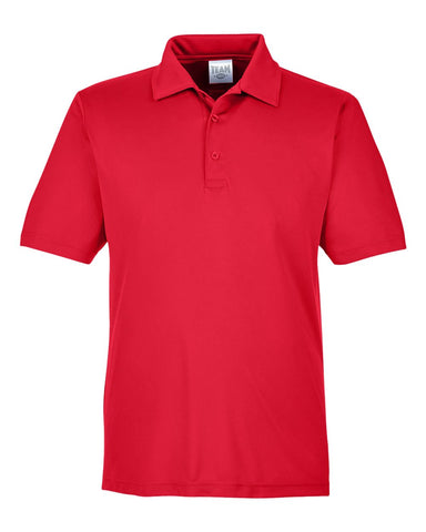 Team 365 TT51 - Men's Zone Performance Polo - Sport Red - Front