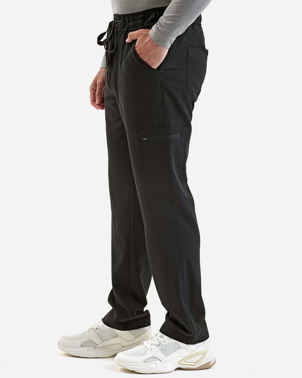 Onna NN500 - Men's Relentless Stretch Cargo Scrub Pants - Black