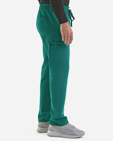 Onna NN500 - Men's Relentless Stretch Cargo Scrub Pants - Clean Green