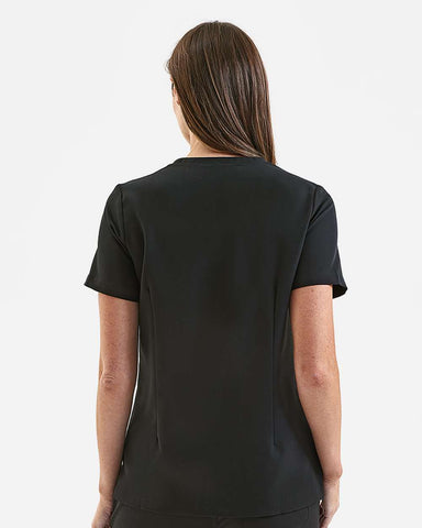 Onna NN300 - Women's Limitless V-Neck Stretch Scrub Top - Black