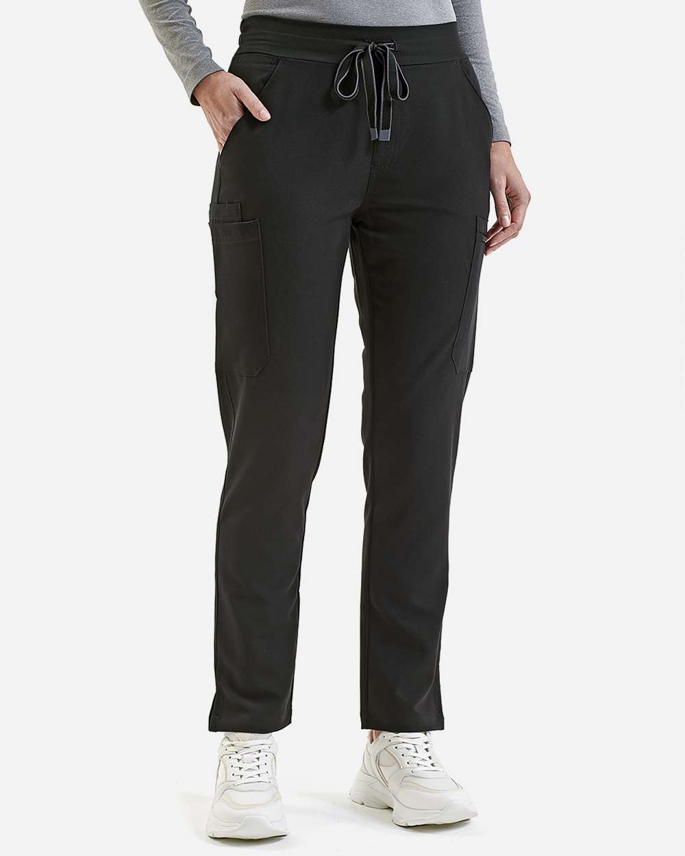 Onna NN600 - Women's Relentless Stretch Cargo Scrub Pants - Black