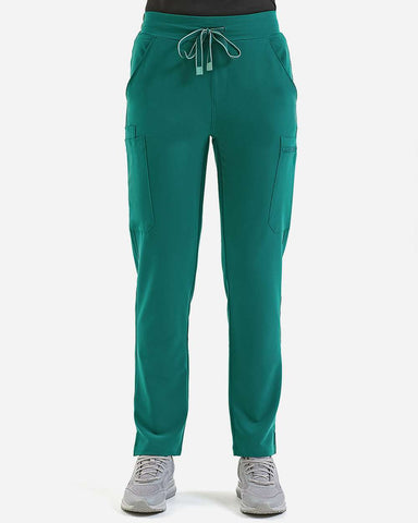 Onna NN600 - Women's Relentless Stretch Cargo Scrub Pants - Clean Green