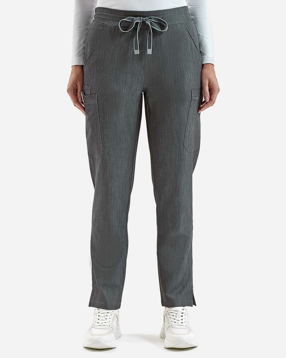 Onna NN600 - Women's Relentless Stretch Cargo Scrub Pants - Dynamo Grey