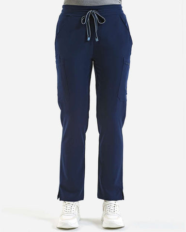 Onna NN600 - Women's Relentless Stretch Cargo Scrub Pants - Navy