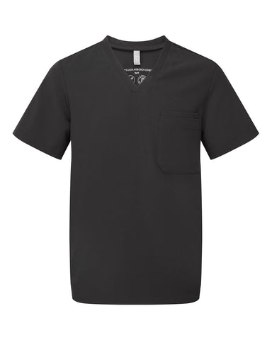 Onna NN200 - Men's Limitless V-Neck Stretch Scrub Top - Black