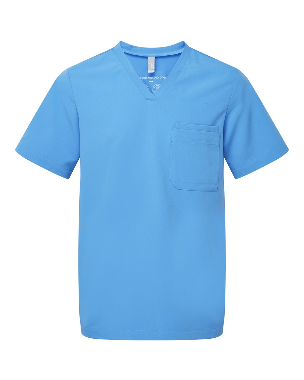 Onna NN200 - Men's Limitless V-Neck Stretch Scrub Top - Ceil Blue