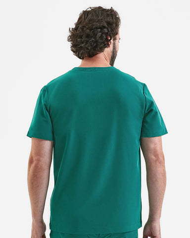 Onna NN200 - Men's Limitless V-Neck Stretch Scrub Top - Clean Green